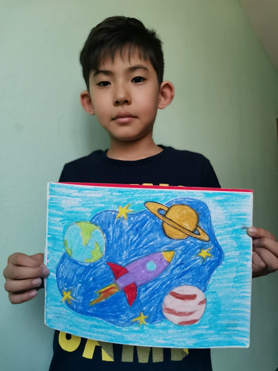 "Ғарыш әлемі" тақырыбындағы онлайн-сурет көрмесі