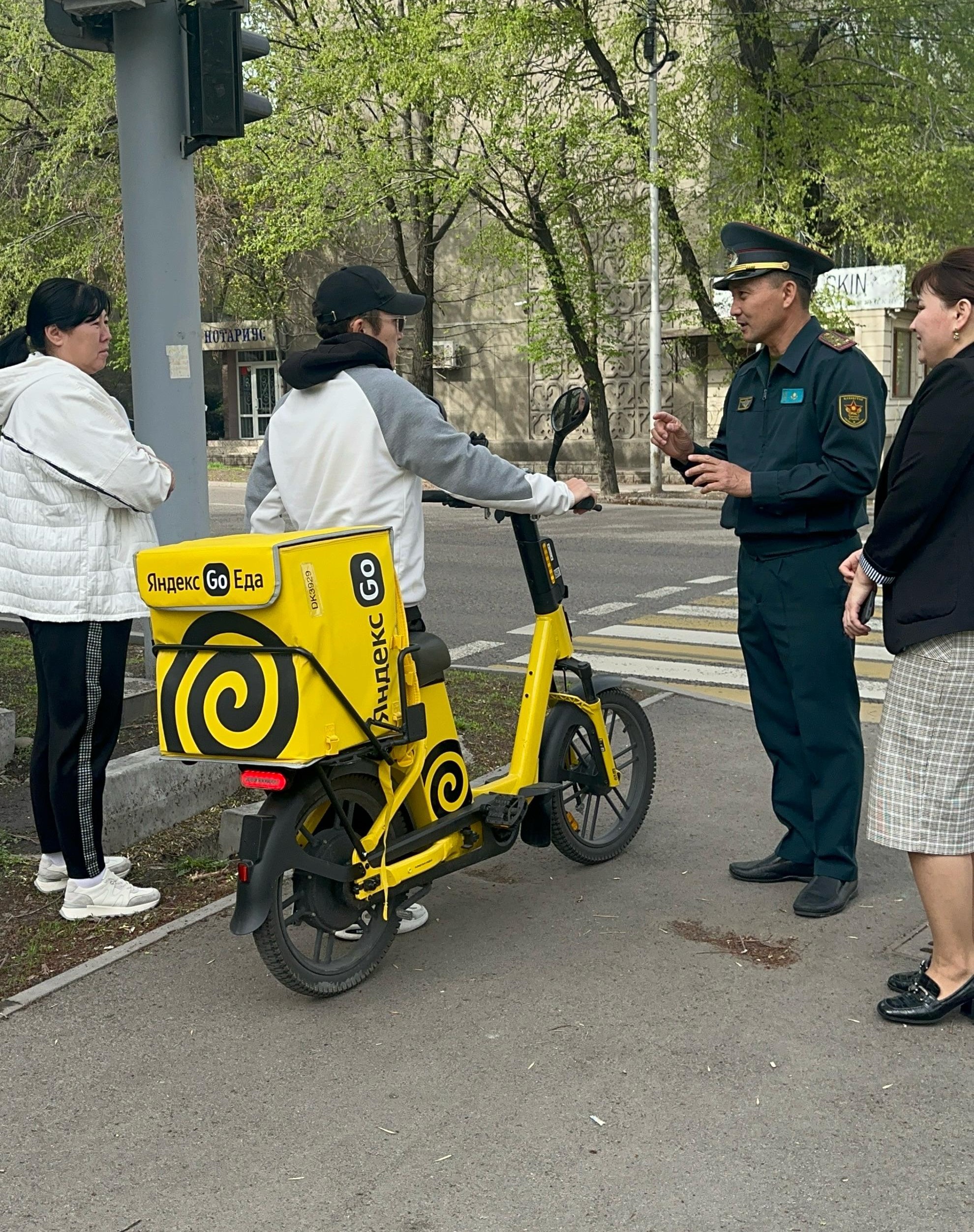 Мобильді топпен мопед жүргізушілерінің заңдылығын анықтау жұмыстары