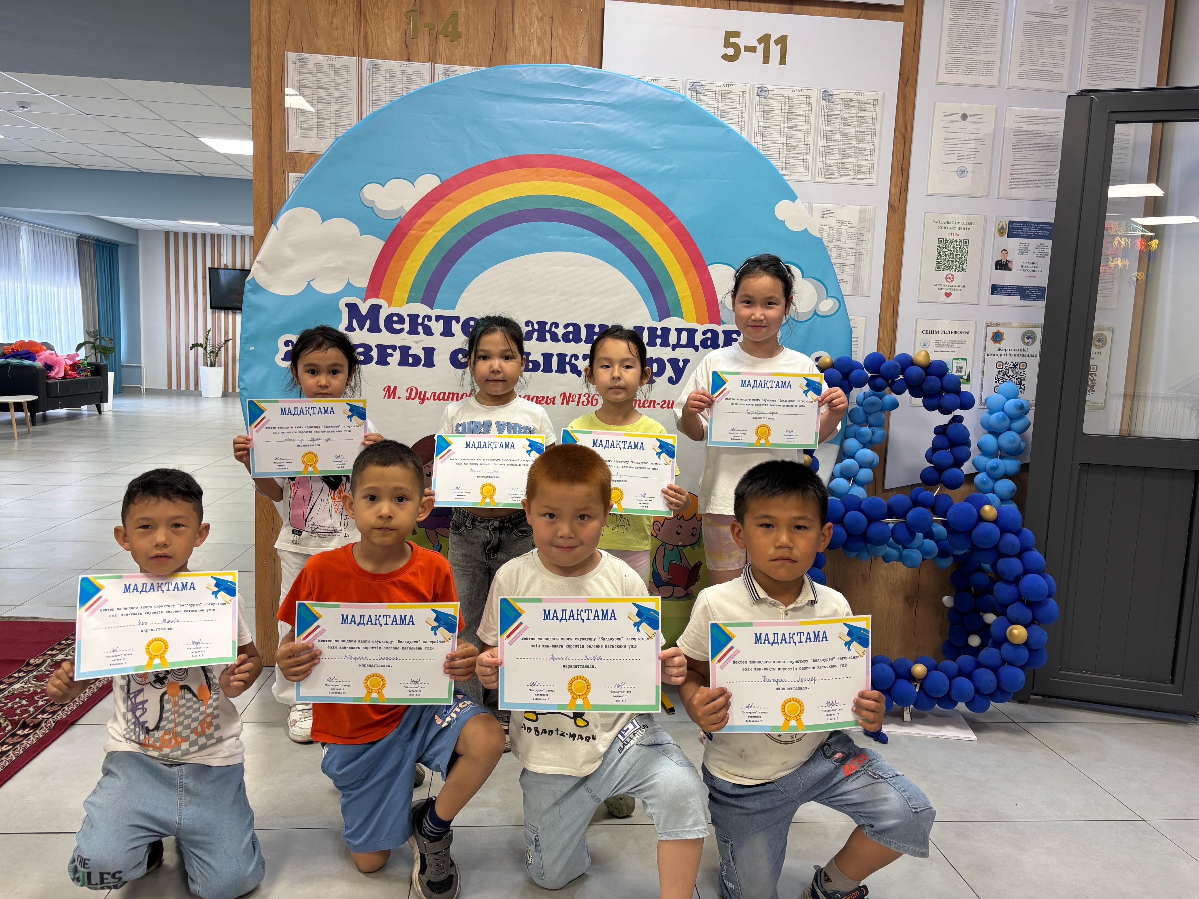 "Балдәурен" мектеп лагерінің жабылуы