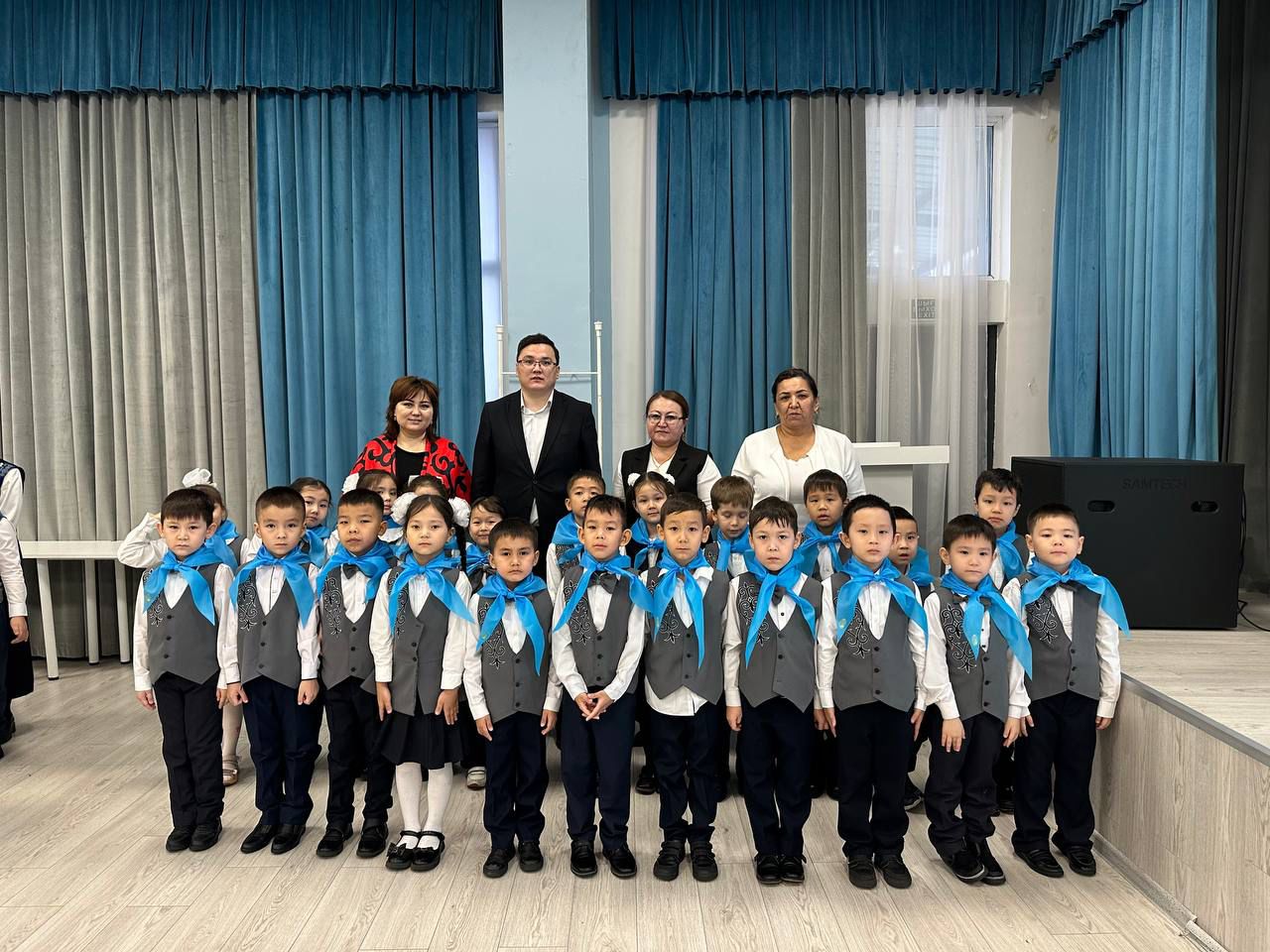 «Жас Қыран» және «Жас Ұлан» ұйымына  қабылдау | Торжественный прием в ряды «Жас Улан» и «Жас қыран»